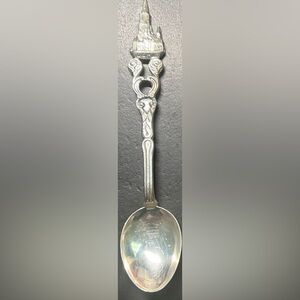 Vintage Souvenir Collectors Spoon from Cathedral of Our Lady (Antwerp) Belgium🇧🇪